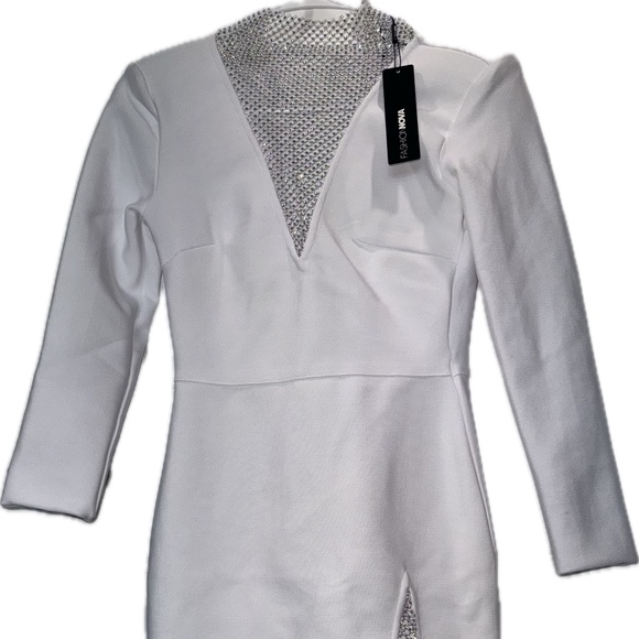 Mini White Dress - Picture 4 of 4